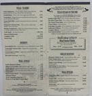 Vintage Restaurant Menu Texas Land   Cattle Company Steakhouse Dallas Texas