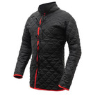 Medieval Black Quilted Gambeson Jacket With Red Lining     Padded Arming   