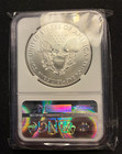 2017  p   1 American Silver Eagle Ngc Ms69 Struck At Philadelphia Brown Label