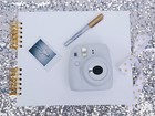 White Scrapbook Album 12x10 Baby Shower Photo Album Wedding Guest Book