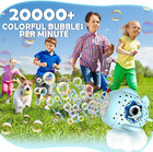 Bubble Machine For Kids  Automatic   Rechargeable Bubbles Blower Maker Outdoor T