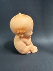 Vintage Rose O neill Cameo Vinyl Kewpie Doll Cupid W  Mini Wings 3 75    Sitting