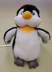 Webkinz  7 penguin Hm132 Plush Stuffed Animal Emperor King Plush -no Code labels