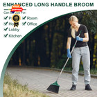 Broom Outdoor Indoor Commercial With 50 Inches Long Black