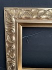Vintage Deep Ornate Heavy Wood gesso Baroque Frame  13 5x15x2    Fits 8x10 Picture