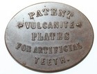 Possible Civil War Token  New York City Surgeon Dentist Hard Rubber