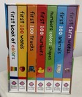Priddy First 100 Library Collection 7 Books Box Set New