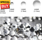 70 000 Clear Water Gel Beads For Vases  Tansparent Water Gel Beads For Vase Fill