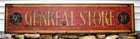 General Store - 5   10 Cent Wood Sign - Rustic Hand Made Vintage Wooden Sign