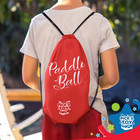 Wooden Paddle Ball Game Set Of 2  Carry Bag  Indoor Outdoor Toy