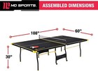 Md Sports Table Tennis Tables Multiple Styles Ping Pong Tables  Foldable For Eas