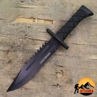 13 5  Tactical Combat Bowie Knife Full Tang Fixed Blade Survival W  Sheath