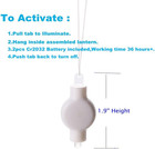 Small Led Lights  24 Pack  Battery Powered For Paper Lanterns balloons floral we
