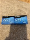 Lot Of 2 Sealed  Sony Minidv Dvc Digital Video Cassette Sp 60 Lp 90