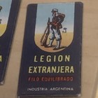 Pair Of French Foreign Legion 1920 s-1930 s Razor Blades color Graphic must See