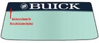 For Buick Vehicle Windshield Banner Die Cut Vinyl Decal With Application Tool