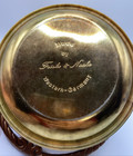 Vintage Fricke   Nacke Hammered Copper Pot With Lid   Handle