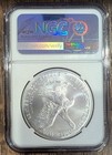 2026 American Silver Eagle Ms-69 Ngc - 1 Oz Fine Silver - Bullion Coin - Unc Ase