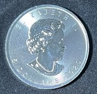 2020  5 Silver Canadian Maple Leaf 1 Oz Brilliant Uncirculated Canada In Capsule