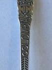 Colombia Silver 900 Vintage Souvenir  Spoon Collectible