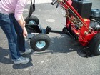 Ts2006n 2 Wheel Mower Sulky Quick Release New Scratch And Dent