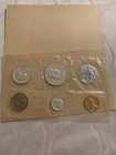 1962 U s  Mint Proof Set     Silver Coins     Original Cellophane     Franklin Half
