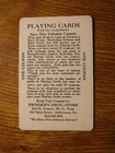 Mid 1900 s Vintage Playing Card Swap Coupon Butch Dog Chasing A Skunk