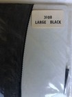 Vintage Fredericks French Seam Stocking Black Sz Large 38 Inches
