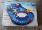 Aquaplay 502 Vintage Set Boat Track Toy Water Used As Is