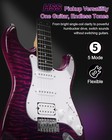 Umelody Ust-200 Beginner Electric Guitar Kit Hss Pickup Versatile 5-way Switch
