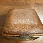 Oris 7 Jewels Leather Case Wind Up Travel Clock - Vintage Working Item