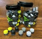 Dunlop Gecko-tac Ultra Tacky Tennis Performance Overgrip Black Gray Yellow White