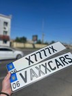 Custom Ukraine License Plate With Your Text Numbers