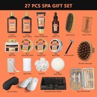 27pcs Valentines Day Gifts Spa Gift Basket For Men - Bath And Body Gift Baske   
