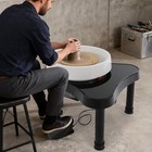 Pottery Wheel 12 6in 32cm Ceramic Wheel Machine Clay Forming Diy Art Craft Black