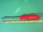 Mac Tools Pnr4ar  1 4  X 4  Slotted Screwdriver Hard Handle Red   new  