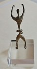 Vintage Dumont French Small Bronze Sculpture Mid-20th Century