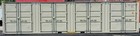 New One Trip 40ft High Cube Open Side 4-door Shipping Storage Container Easyopen