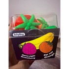 Schylling Groovy Needoh Fruit Fidget Stress Toy Set 3-pack 25275hy