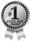   Steel G-450 Retractable L Pens  Bla Ink  0 7mm Medium Point