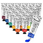 Oil Paint Set 20 Colors 50ml Tubes Professional Pigment For Canvas Landscape