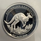 2017 P Pf69 Kangaroo Ngc - Roo Label High Relief First Release  