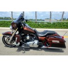 Pair Chrome Saddlebag Guard Eliminator Brackets Support For Harley Touring 93-13