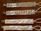 Baby Girl Lot Pacifiers Mam Tommee Tippee Avent Soothies  Clips   0-6 M Reborn