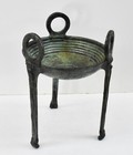 Pure Bronze Small Tripod - Ancient Greek Art - Lost Wax Method - Winner Prize