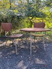 Edmun J  rgensen 1960s Danish Mid-century Modern Table And Chair Juvenille  Set 3