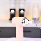 Wireless Rechargeable Electric Egg Beater Whisk  Stainless Steel