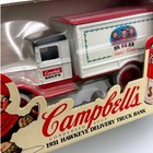 Vtg Ertl Campbell s Soup 1931 Hawkeye Delivery Truck Coin Bank Die Cast Nib