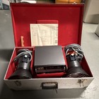 Elinchrom Edel Studio Flash Power Pack Kit W  2 Heads   Case  220v Sync Untested