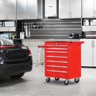7 Drawers Tool Cart On Wheels multifunctional Rolling Tool Chest Tool Storage